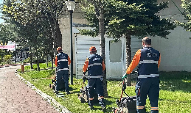 Çankaya Parklarında Bakım ve Tamirat Mesaisi