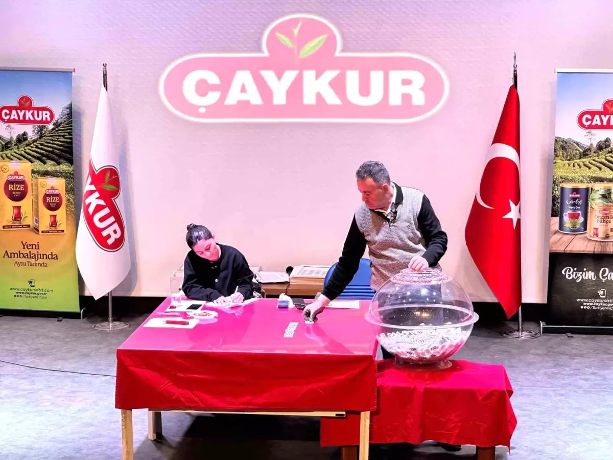 ÇAYKUR 1500 Mevsimlik Personel Alımı Kurası Tamamlandı