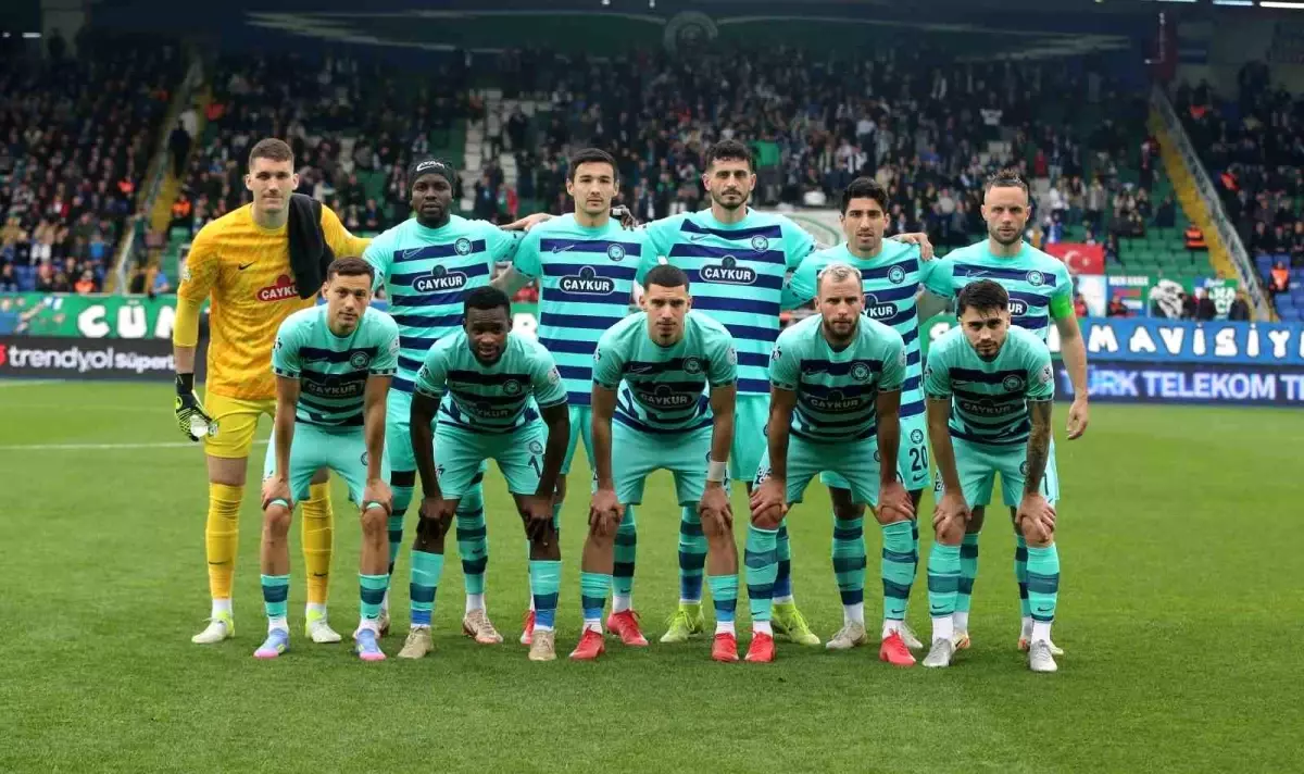 Çaykur Rizespor – Gaziantep FK: Birinci Yarısı Golsüz Geçti
