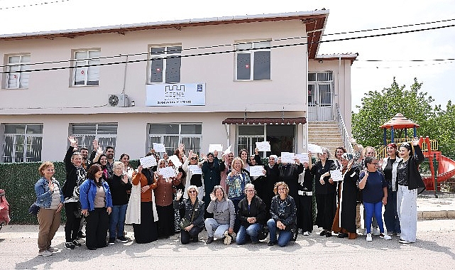 Çeşme Kent Enstitüsü, Germiyan’daki birinci sertifikalarını dağıttı!