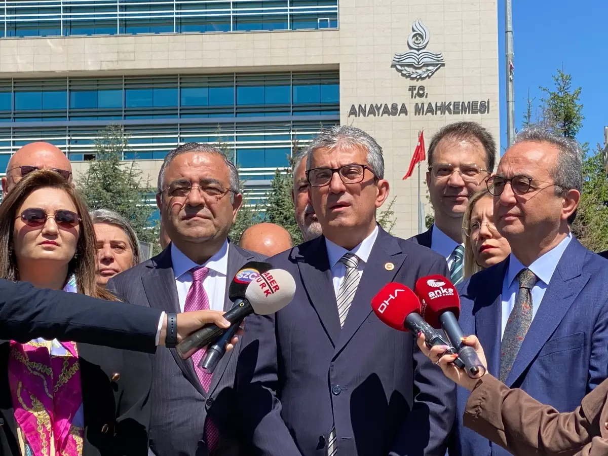 CHP AYM’ye Başvurdu