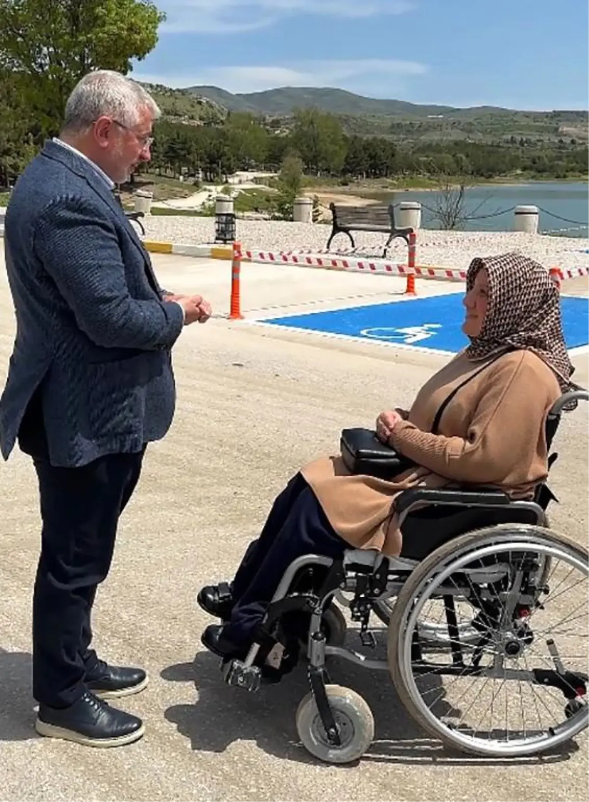 Çorum’da Engelli Bireyler İçin Yeni Seyir Alanı Yapıldı