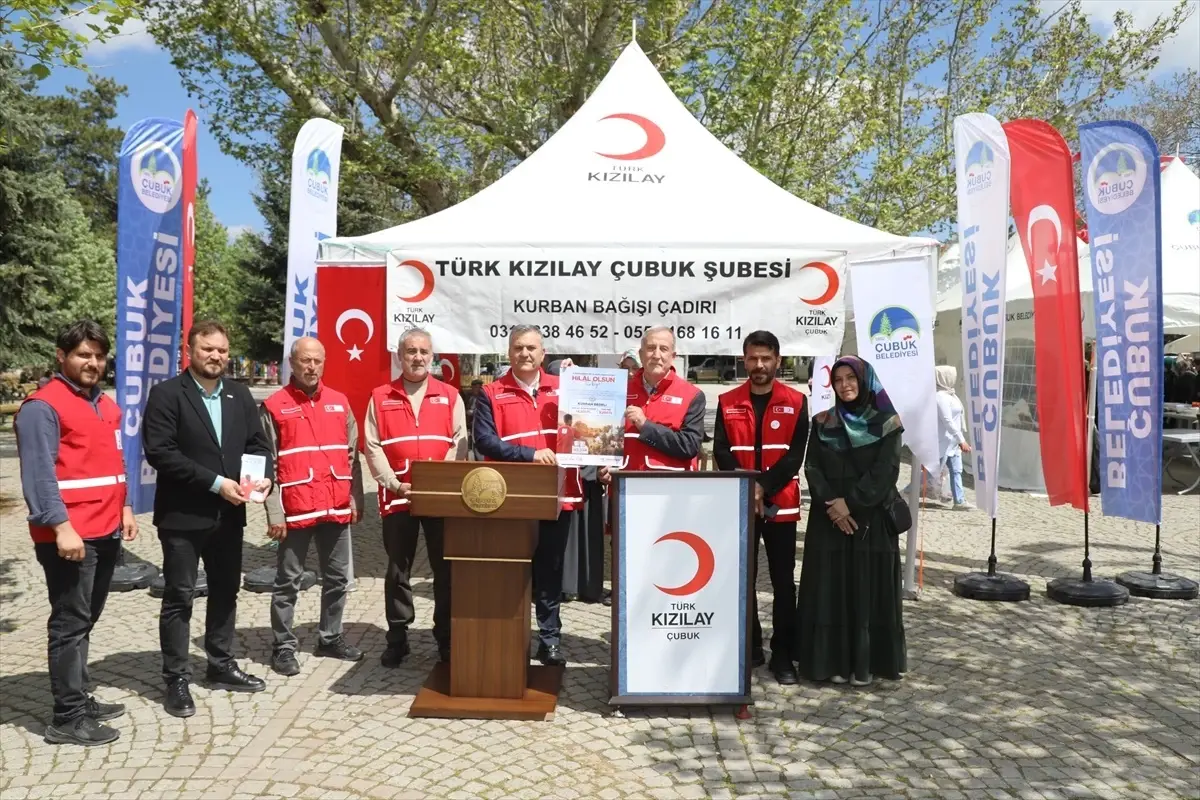 Çubuk’ta Kurban Bağış Kampanyası Başlatıldı