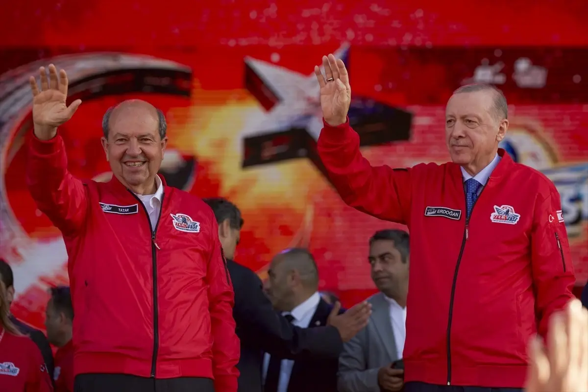 Cumhurbaşkanı Erdoğan: “Biz Türk milleti ve Kıbrıs Türk’ü olarak bu topraklarda konut sahibiyiz. Bunu bilmeyenler bilsin, duymayanlar duysun”