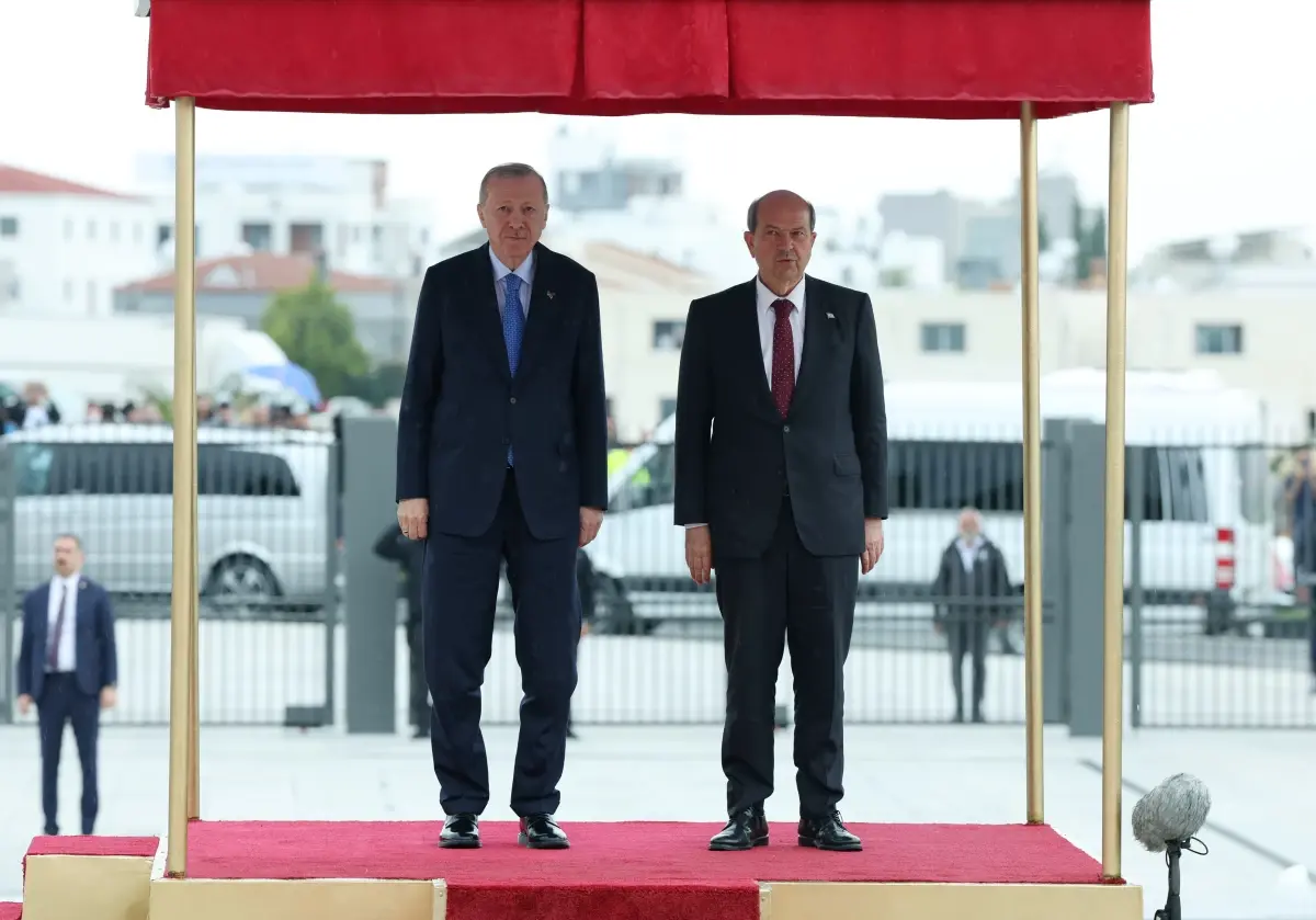 Cumhurbaşkanı Erdoğan, KKTC’deki yeni Cumhuriyet Yerleşkesi’nin açılışını yaptı