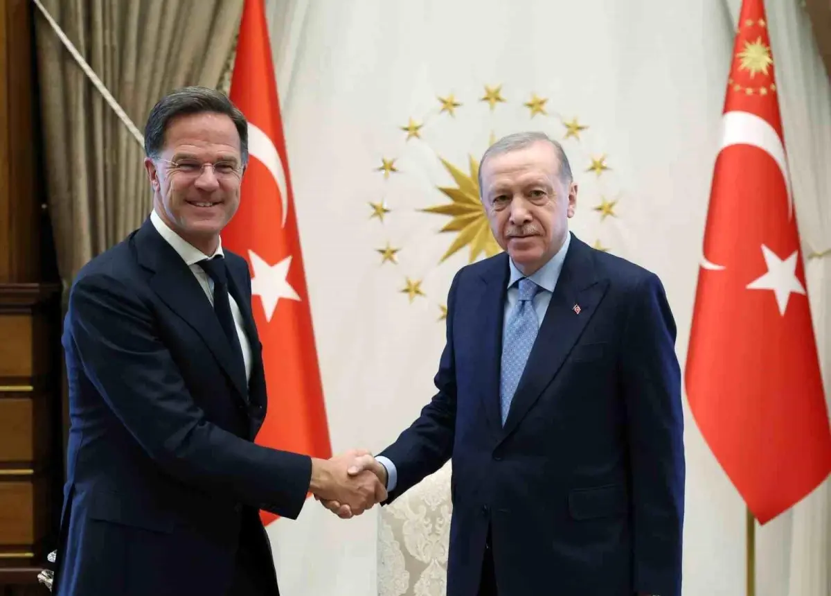 Cumhurbaşkanı Erdoğan, NATO Genel Sekreteri Mark Rutte’yi Cumhurbaşkanlığı Külliyesi’nde Kabul etti.