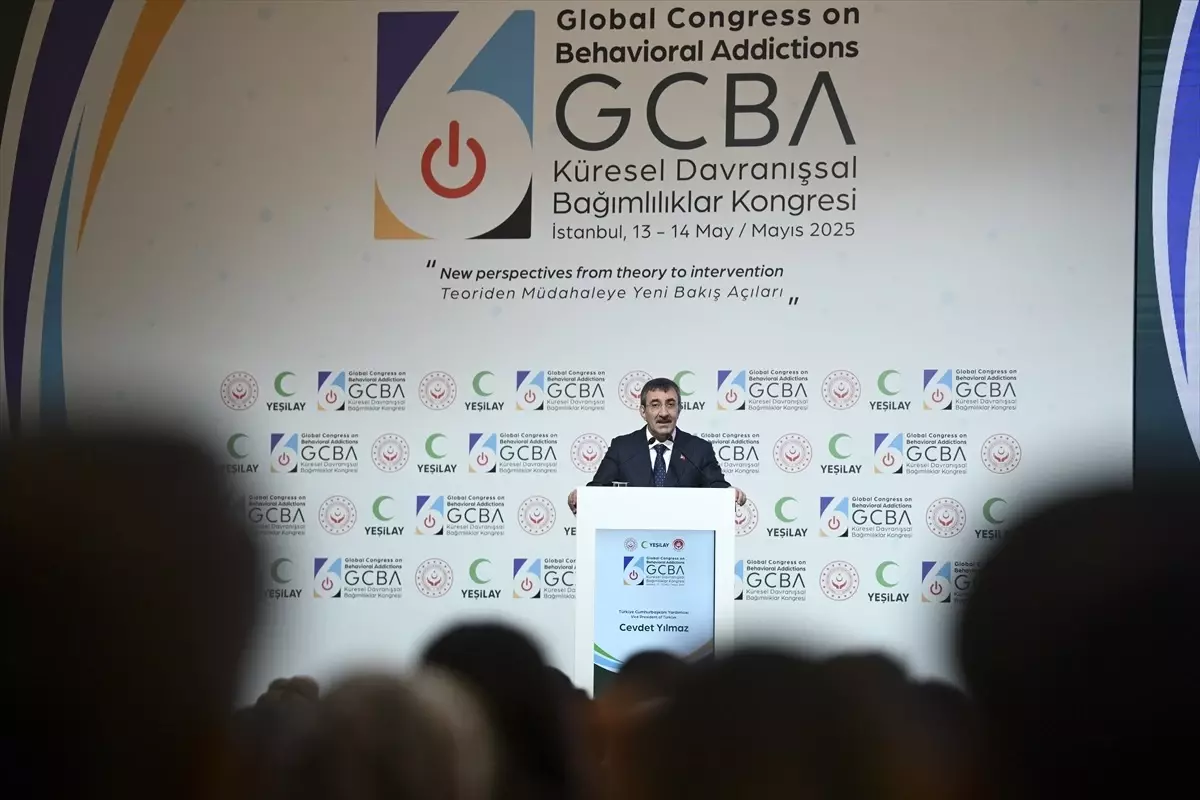 Cumhurbaşkanı Yardımcısı Yılmaz, 6. Global Davranışsal Bağımlılıklar Kongresi’nde konuştu Açıklaması
