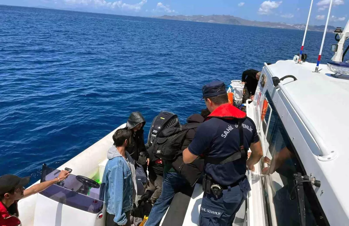 Datça’da 33 Göçmen Kurtarıldı