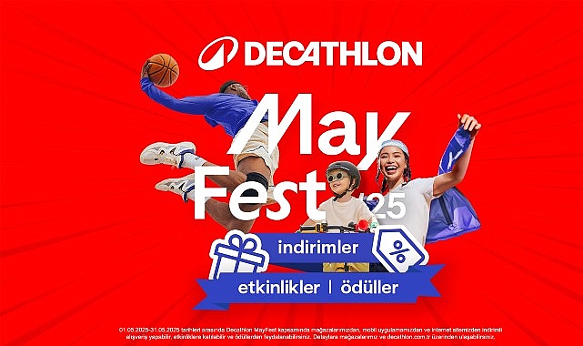 Decathlon MayFest, 1-31 Mayıs Tarihleri Ortasında 5. Sefer Sporseverlerle Buluşuyor