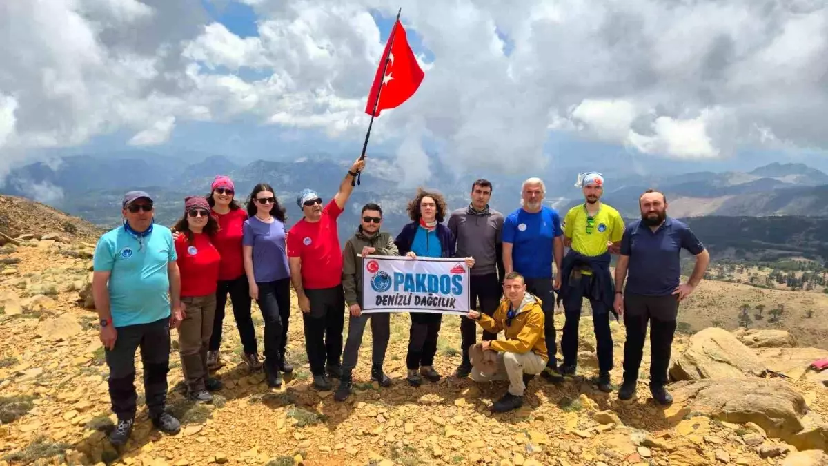 Denizli’de Dağcılar Bayramı Dorukta Kutladı