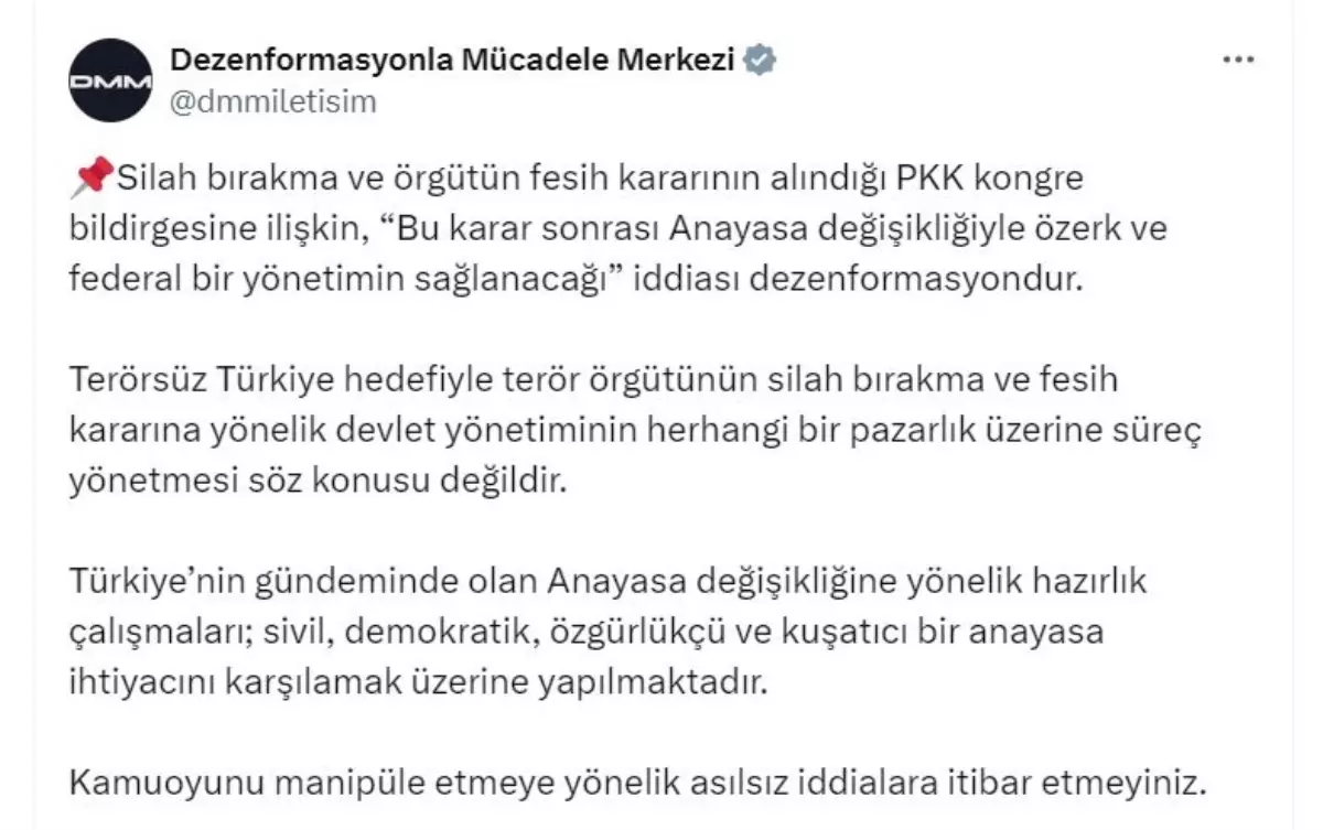 Dezenformasyon Açıklaması