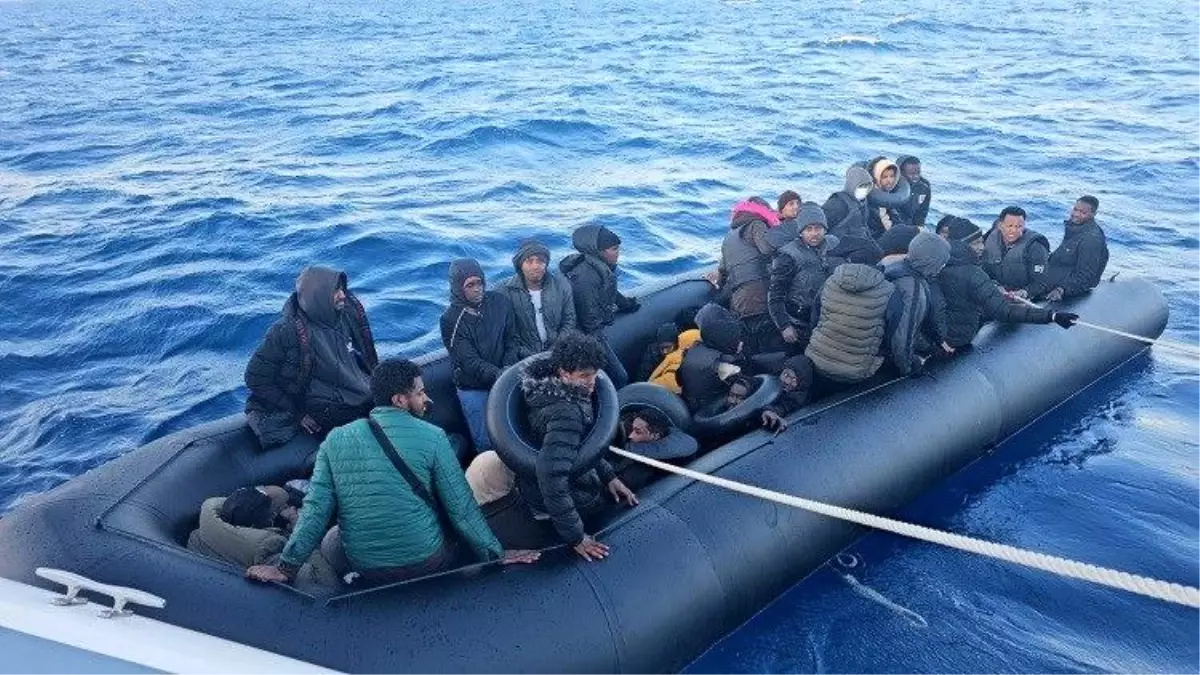 Didim’de 42 Sistemsiz Göçmen Kurtarıldı
