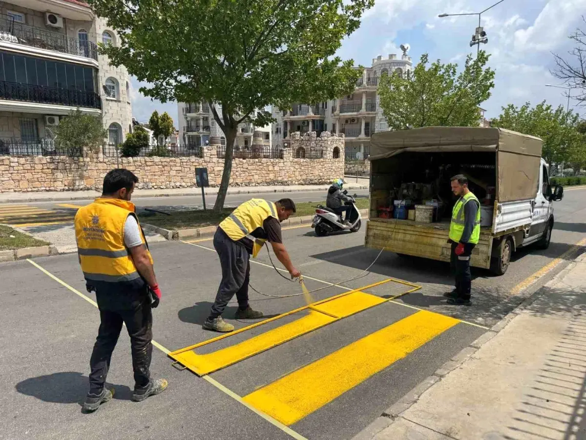 Didim’de Büyükşehir Belediyesi Etraf Düzenleme Çalışmalarını Sürdürüyor