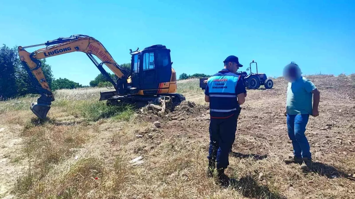 Didim’de Hazine Yerinde Müsaadesiz Hafriyat