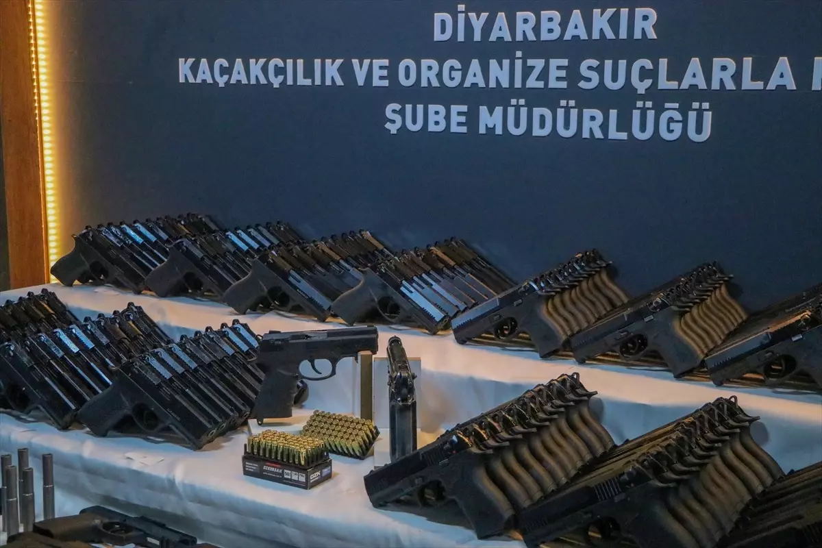 Diyarbakır’da Silah Atölyesine Baskın