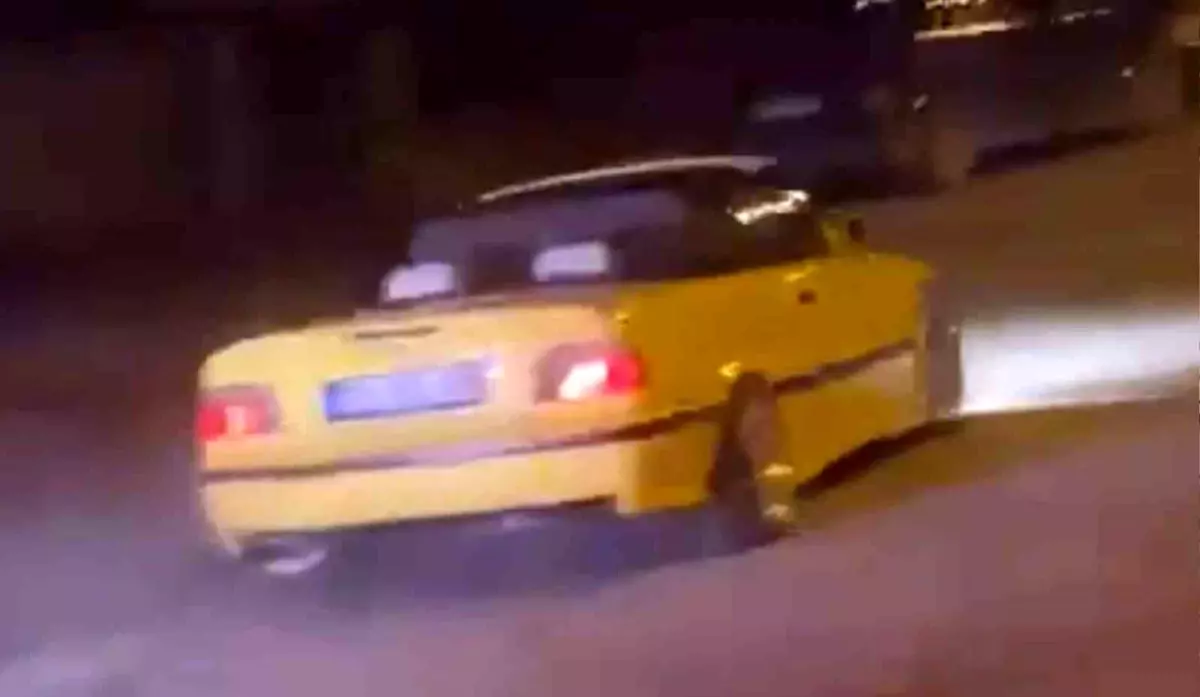 Drift Yapan Şoföre 55 Bin Ceza