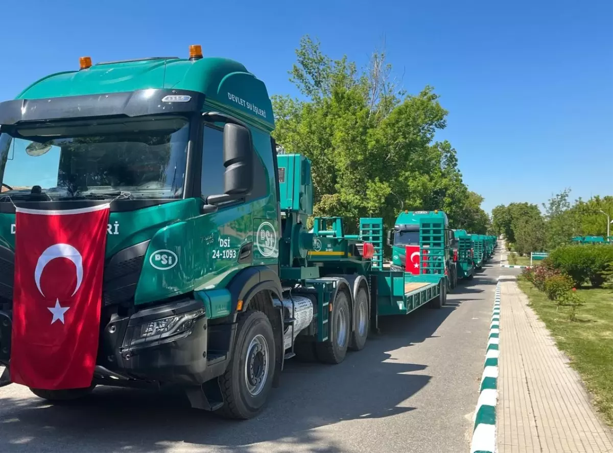 DSİ’ye Yeni İş Makineleri Kazandırıldı