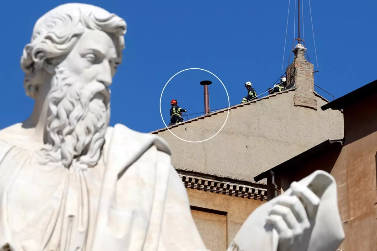 Dünyanın gözü bu bacadan çıkacak dumanda! Papa seçiminde Konklav süreci başlıyor