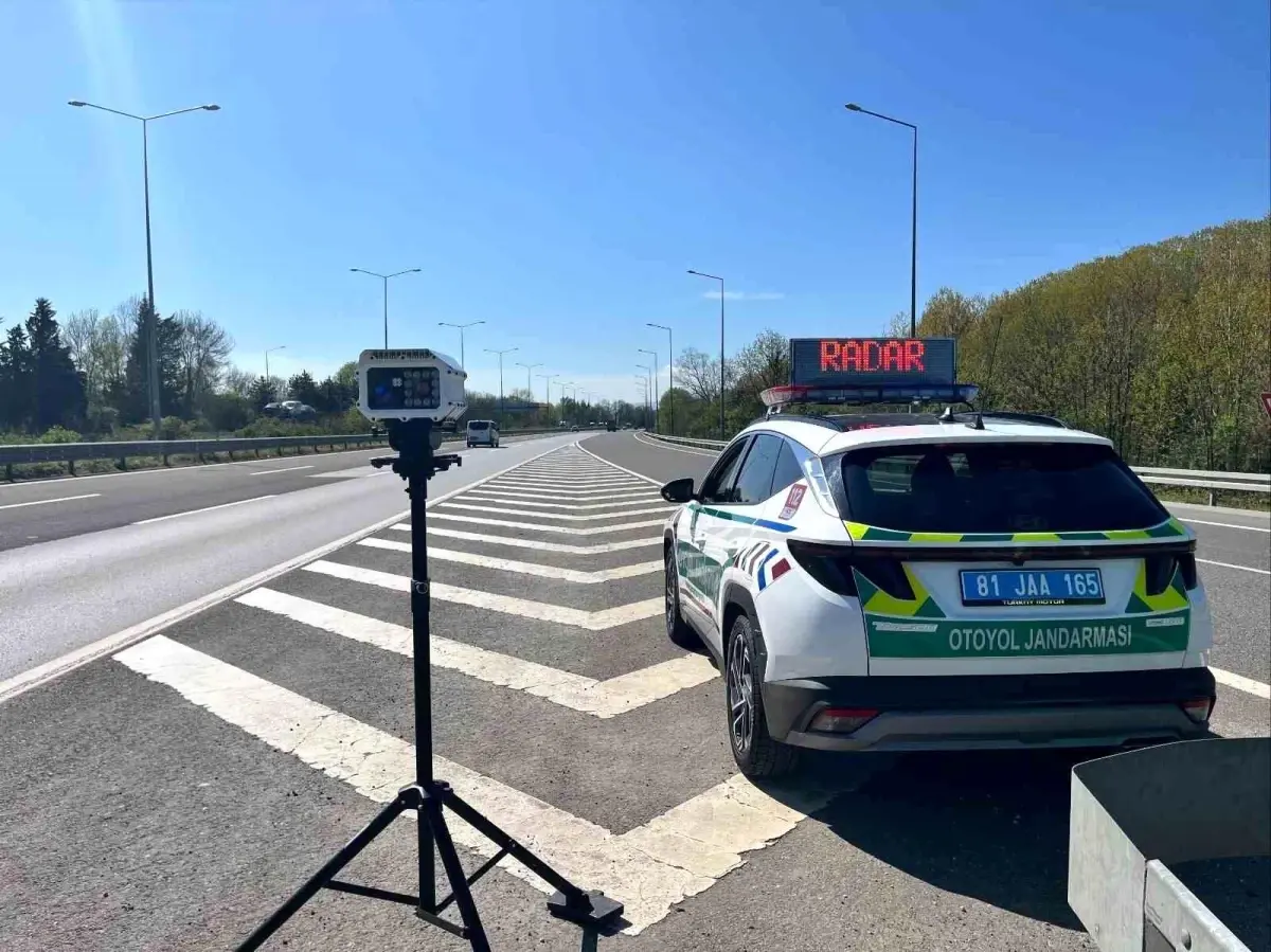 Düzce’de Trafik Kontrolleri Sıkı