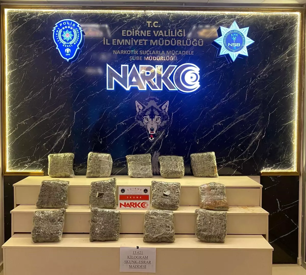 Edirne’de Uyuşturucu Operasyonu