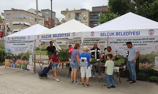 Efes Tarlası Hayat Köyü’nde Dağıtılan Fideler DMD Hastası Çocuklara Umut Oldu