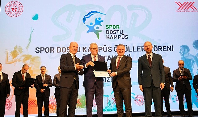 Ege Üniversitesi “Spor Dostu Kampüs” unvanı kazandı