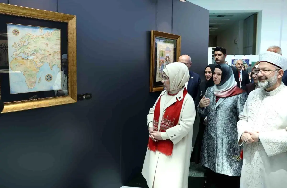 Emine Erdoğan “Uluslararası İslam Sanatları Fuarı”nda konuştu