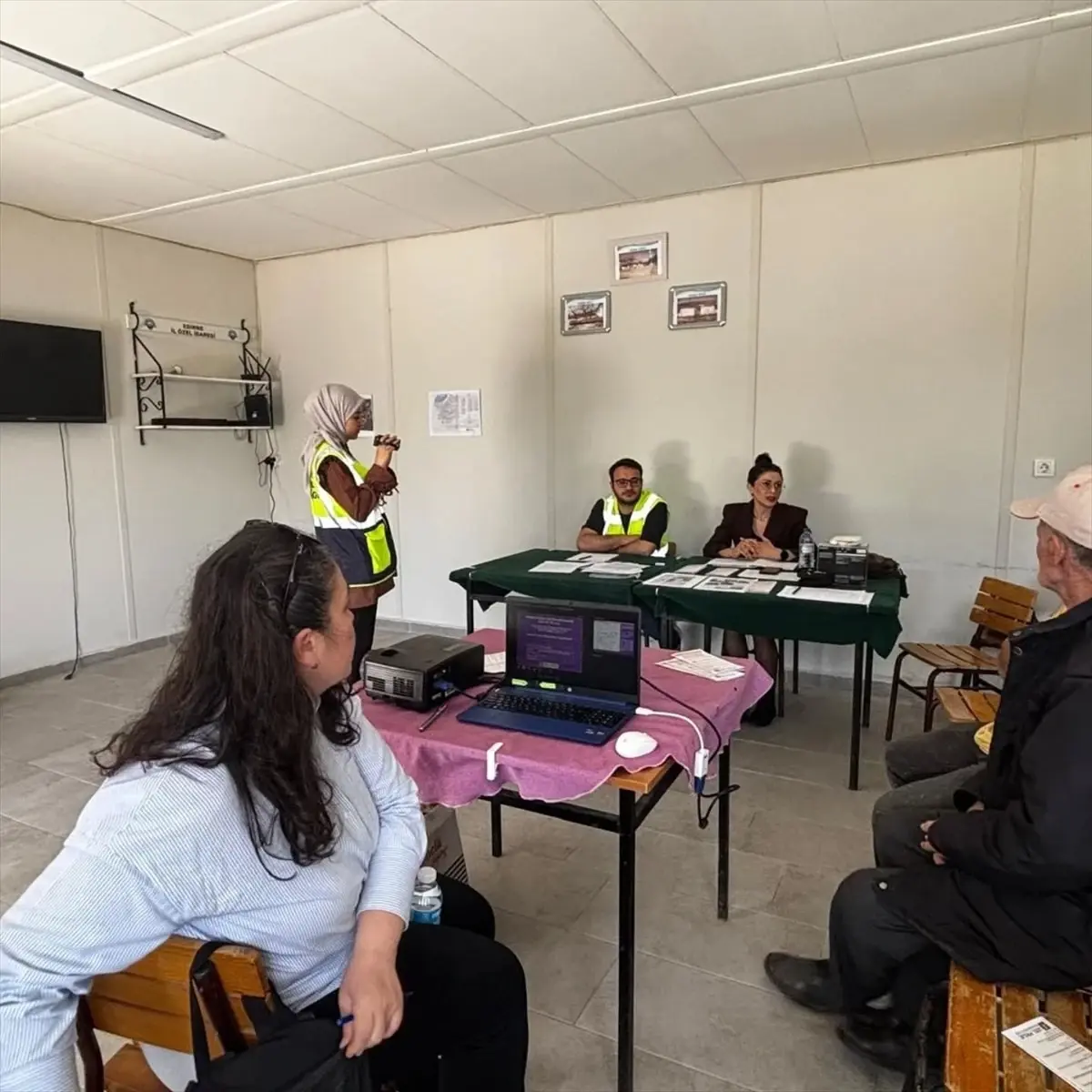 Enez’de Rüzgar Güç Santrali Projesi Toplantısı