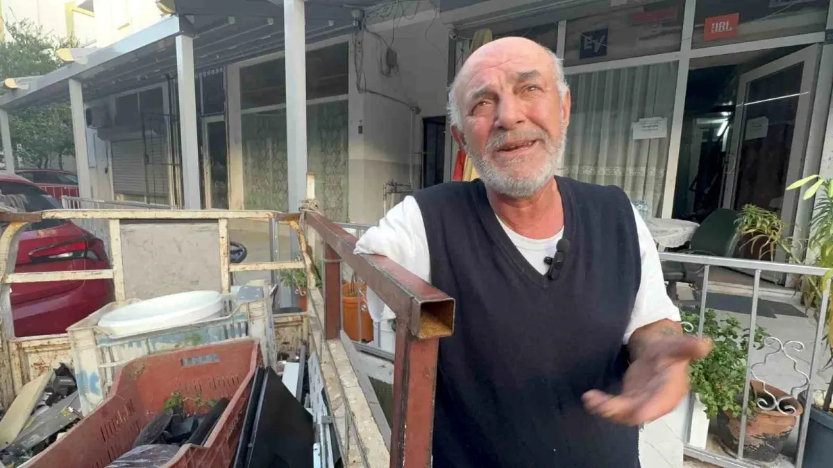 Engelli Hüseyin İnce, Geçimini Sağlamak İçin Gayret Ediyor