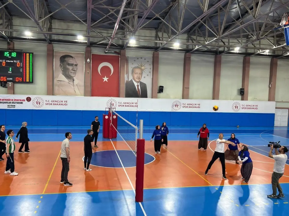 Engelliler Haftası’nda Voleybol Maçı