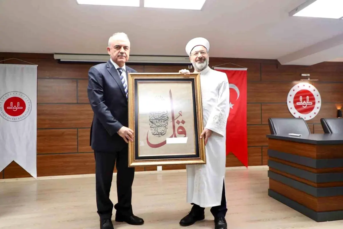Erbaş’tan İmam Adaylarına Eğitim Vurgusu