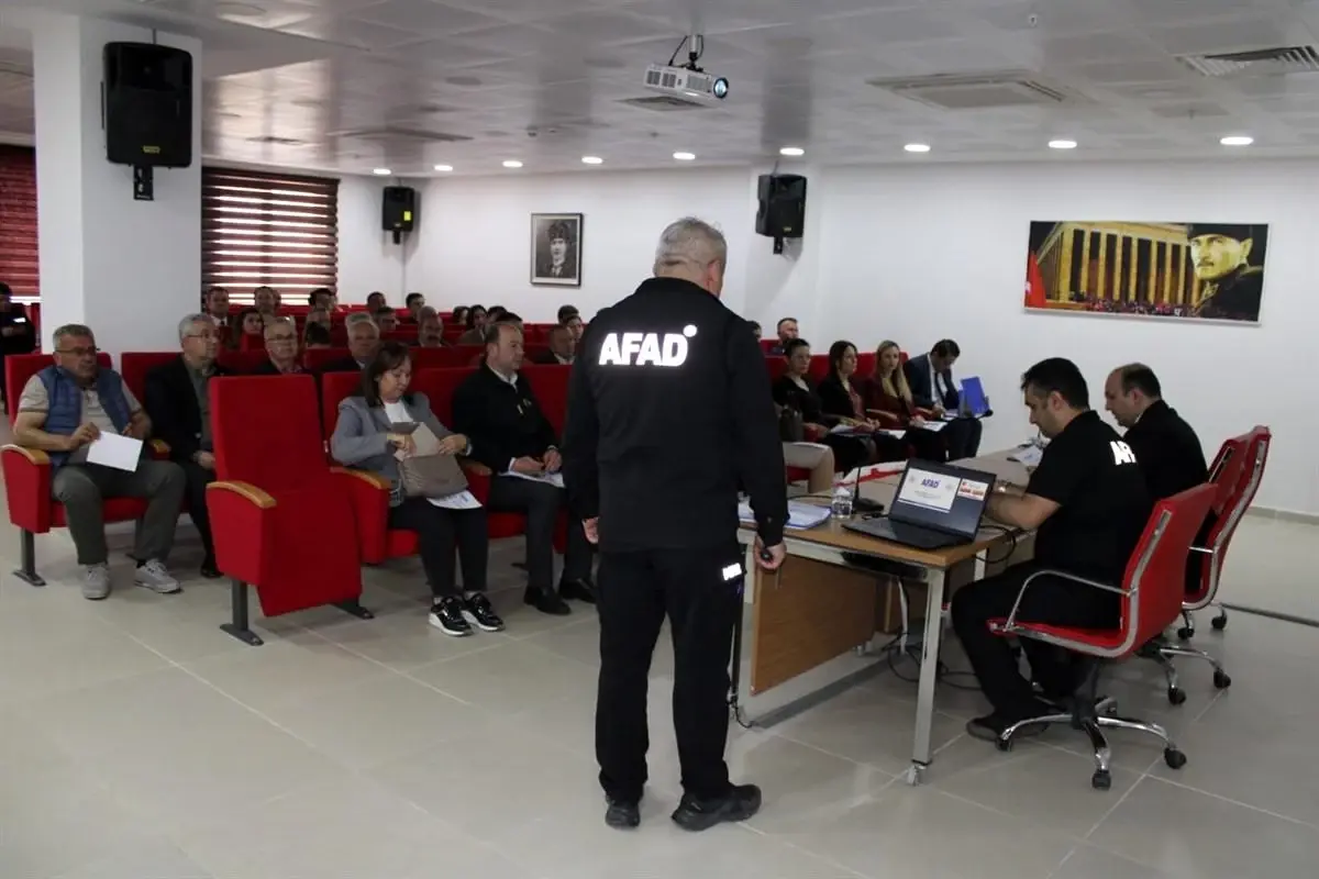 Ergene’de Afet Hazırlık Toplantısı Yapıldı