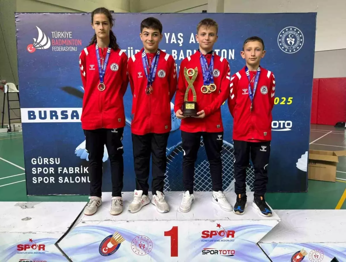 Erzincan Badmintoncuları 5 Madalya Kazandı