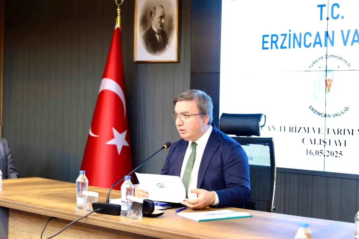 Erzincan’da Turizm ve Tarım Master Planı Çalıştayı Gerçekleştirildi