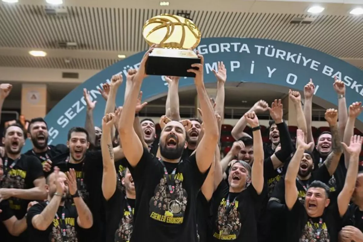 Esenler Erokspor, Türkiye Basketbol Ligi’nde Muhteşem Lig’e yükseldi