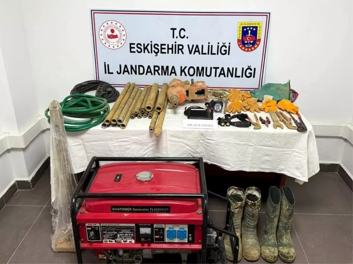 Eskişehir’de Kaçak Hafriyat Operasyonu