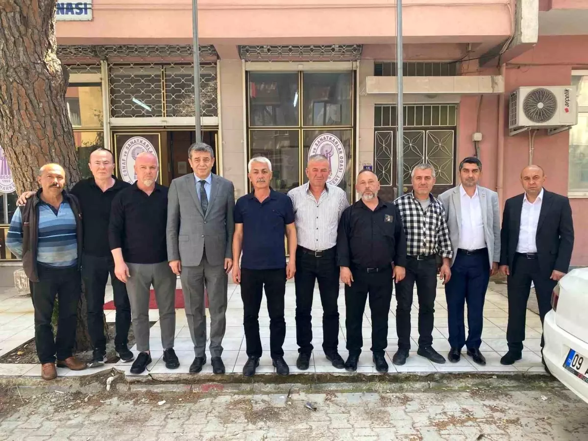 Esnaf Odaları Liderleri Künkcü’ye İnanç Oyu Verdi