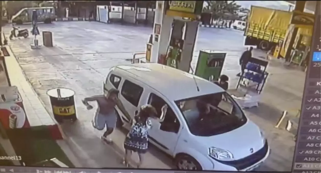 Fethiye’de Bayana Akın Güvenlik Kamerasında