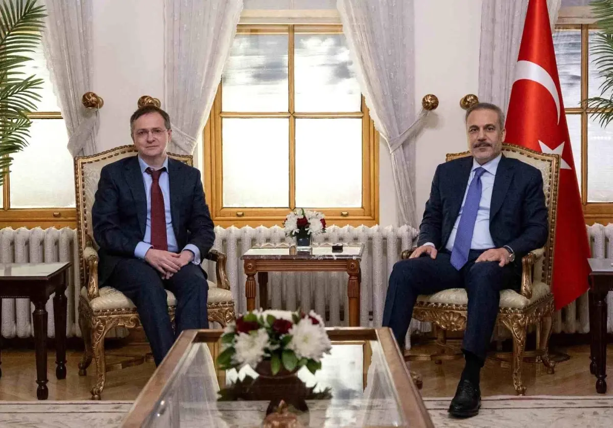 Fidan ve Rus Heyeti Görüşmesi