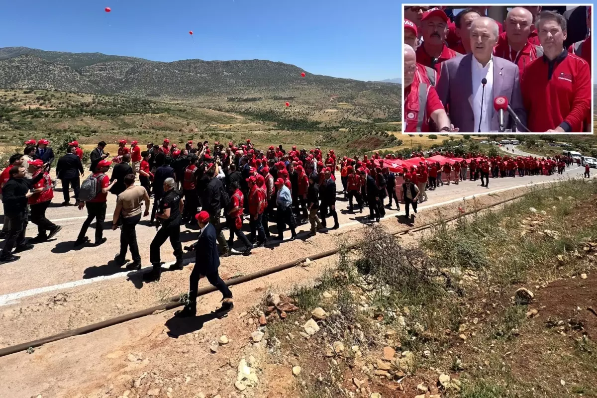 Gabar Dağı’nda 19 Mayıs yürüyüşü
