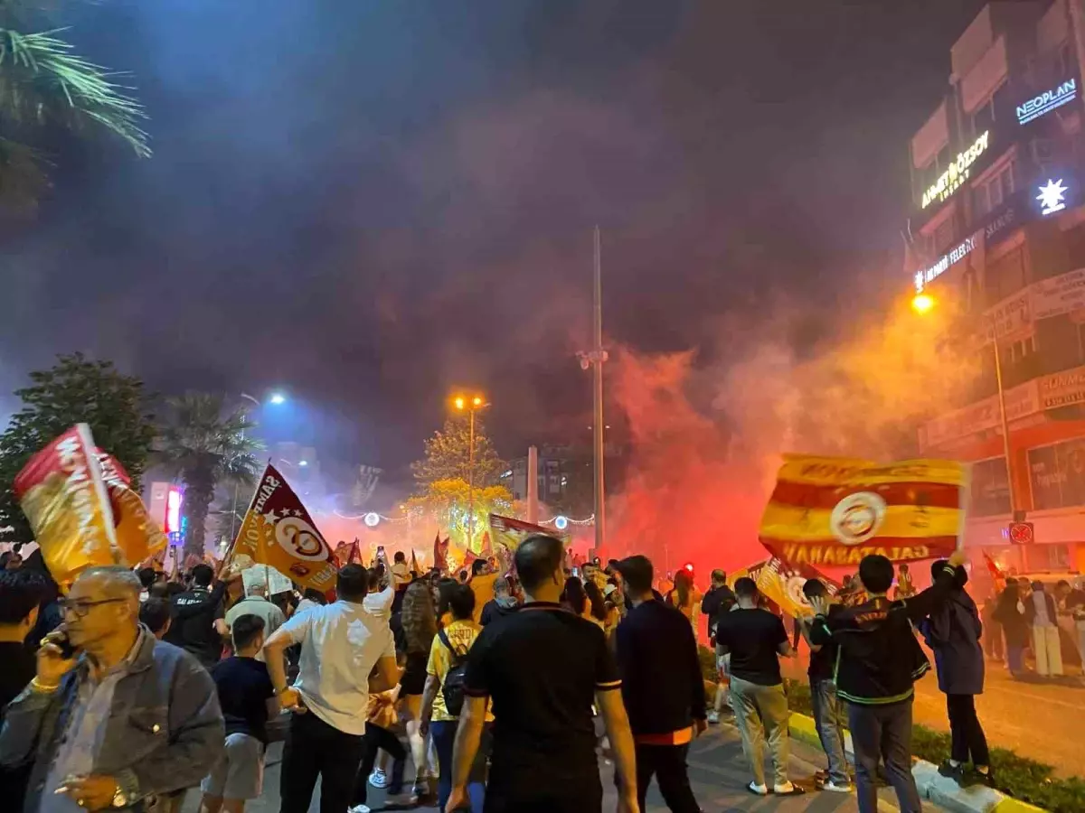 Galatasaray Şampiyonluğu Aydın’da Coşkuyla Kutladı