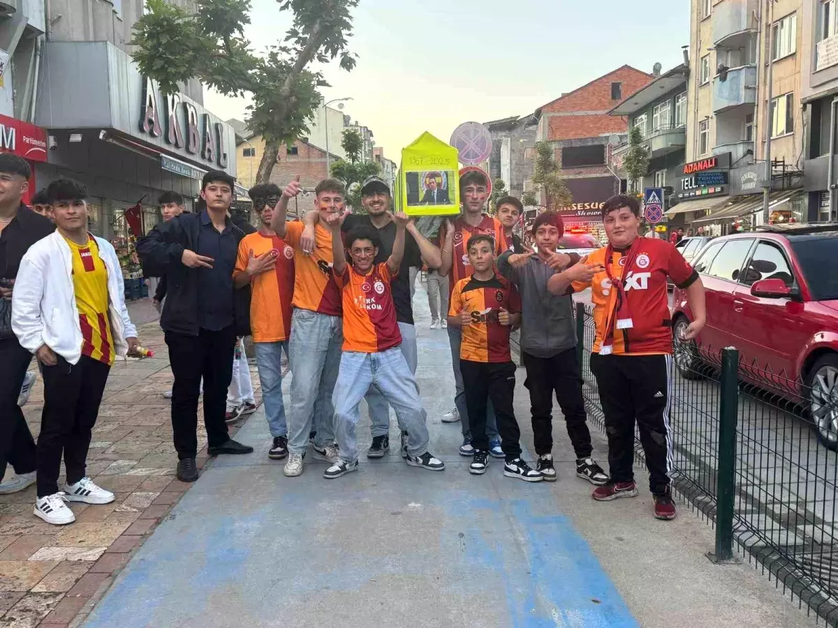 Galatasaray Zonguldak’ta Şampiyonluğunu Kutladı