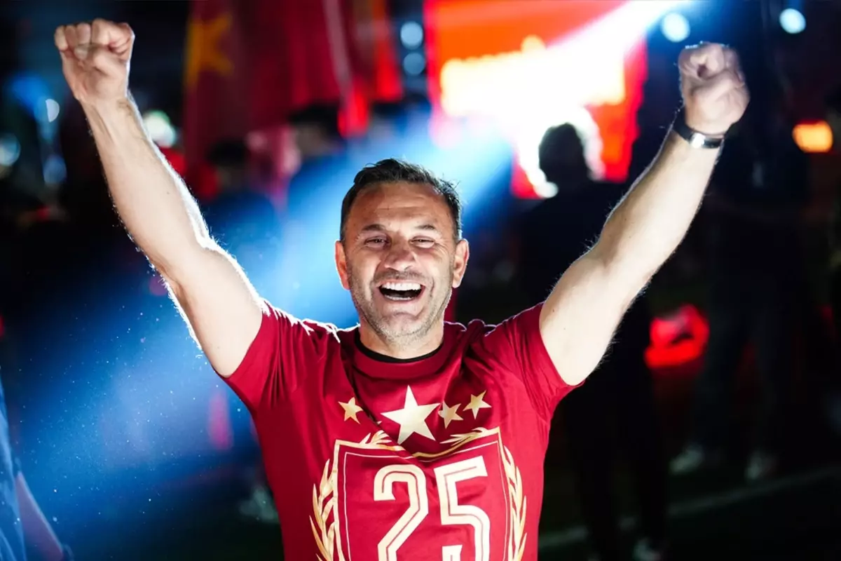 Galatasaray’da Okan Buruk tarihe geçti
