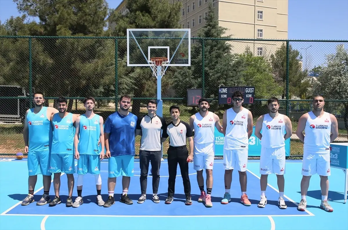 Gaziantep’te 3×3 Basketbol Turnuvası Başladı