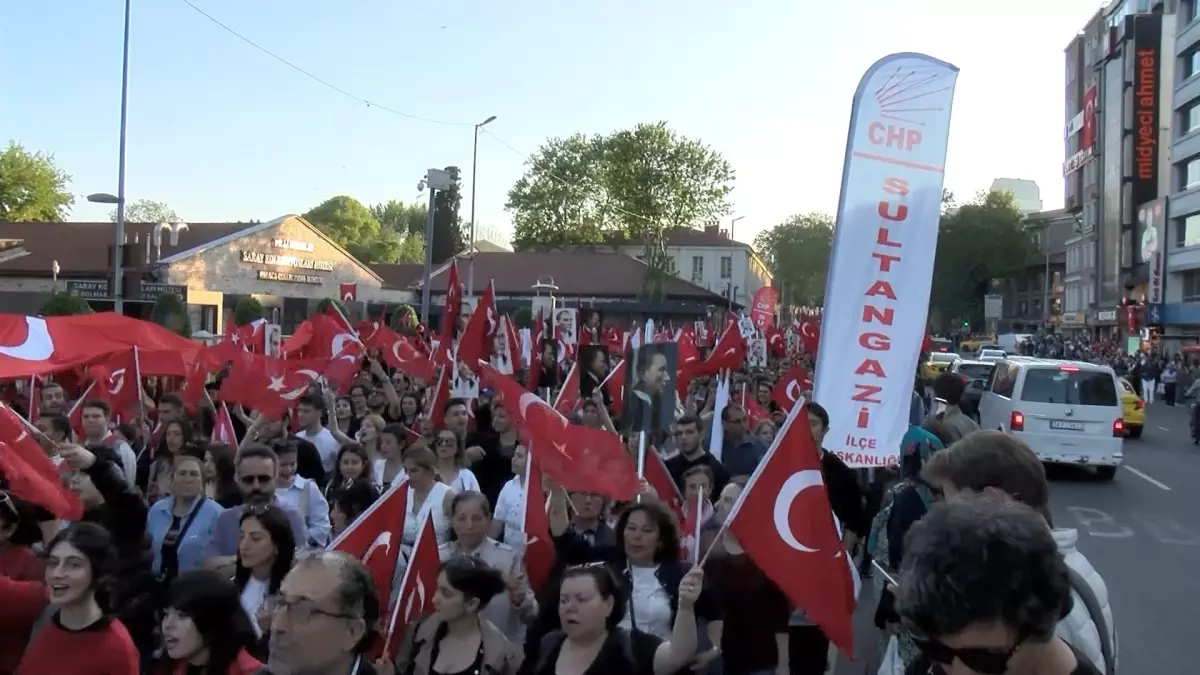 Gençlerle Mustafa Kemal Yürüyüşü