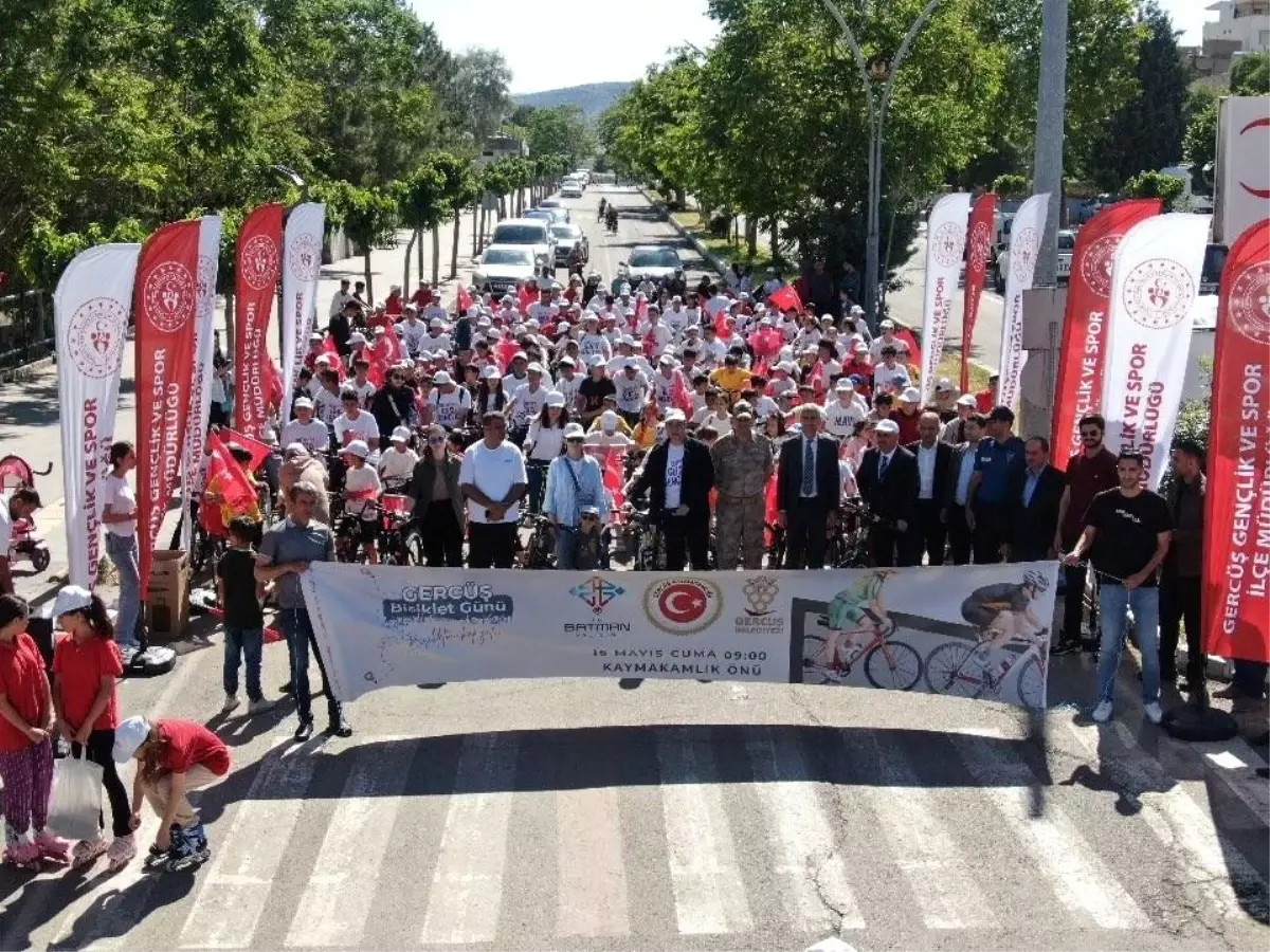 Gercüş’te 19 Mayıs Kutlamaları Kapsamında Bisiklet Tipi Düzenlendi