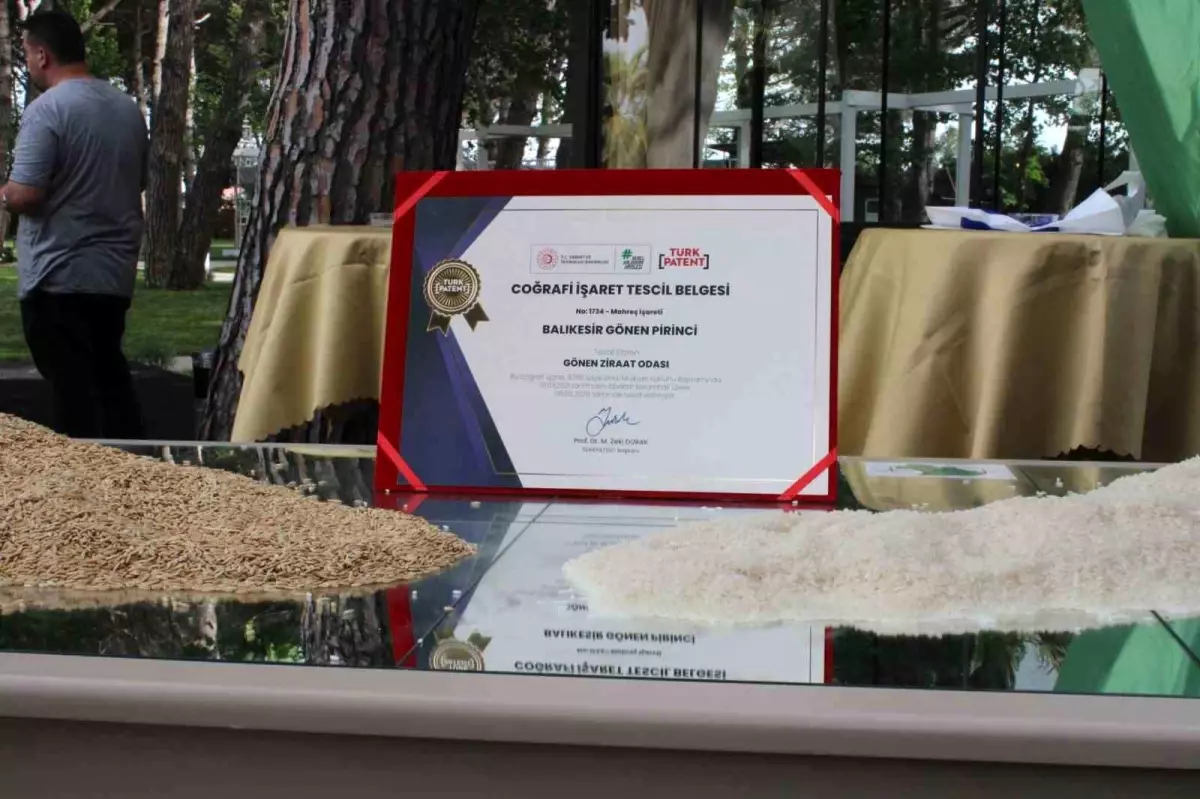 Gönen Pirinci Coğrafik İşaret Aldı
