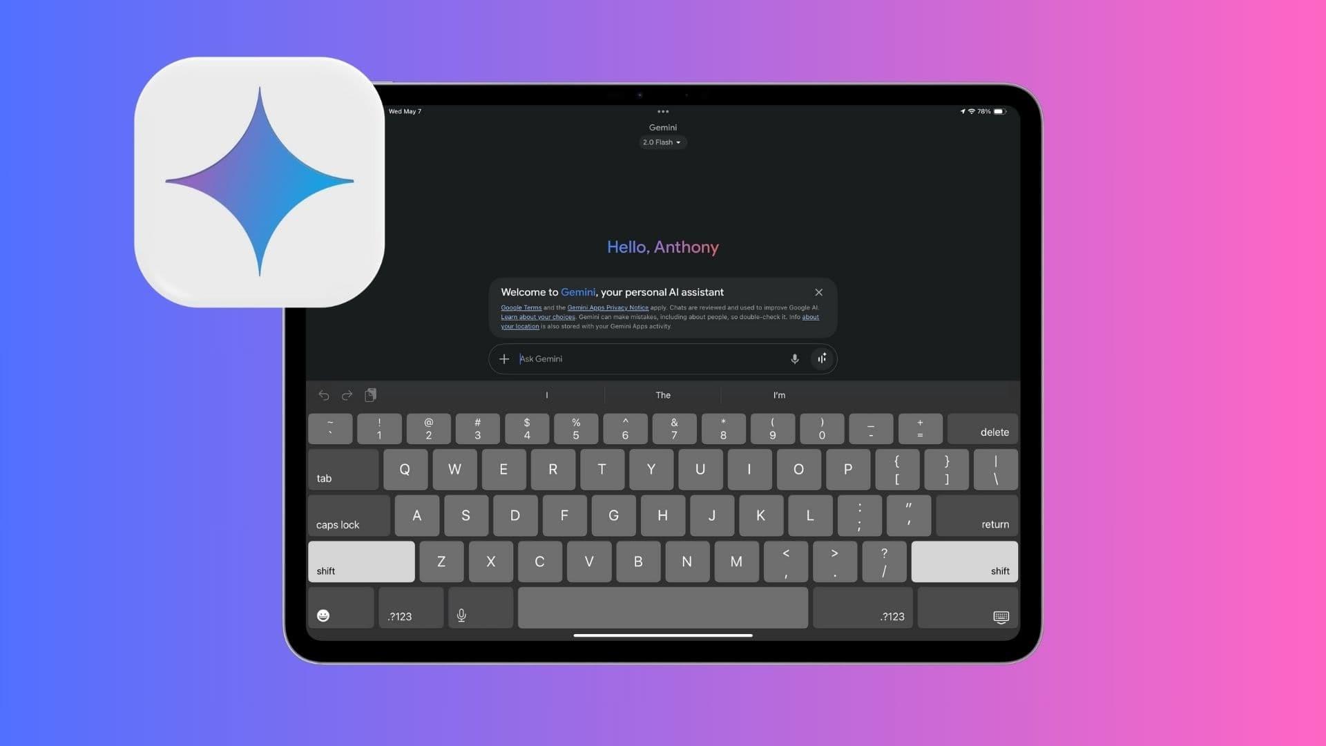 Google’ın yapay zekası Gemini, yeni özelliklerle iPad’lere geldi