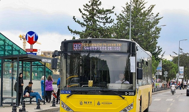 İETT, Maltepe ve Sancaktepe İlçeleri İçin Yeni Bir Çizgisi Daha Hizmete Alıyor