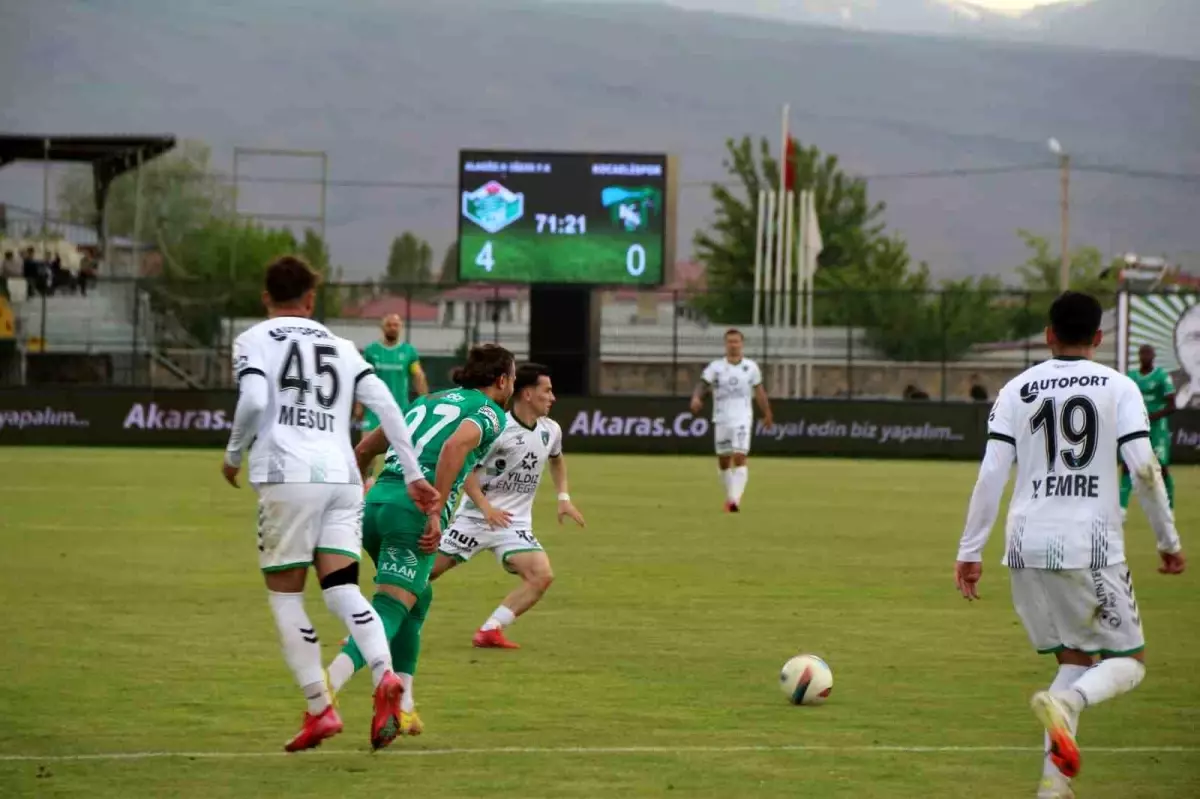Iğdır FK, Kocaelispor’u 4-0 Yendi